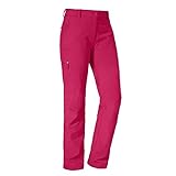 Schöffel Damen Pants Ascona, leichte Wanderhose für Frauen, vielseitige Outdoor Hose mit optimaler Passform und praktischen Taschen, persian red, 40