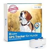 Tractive GPS Tracker für Hunde | Empfohlen von Martin Rütter | Weltweite Live-Ortung | Weglaufalarm | Gesundheitswarnungen & Aktivitätstracking | Mehrfacher Testsieger