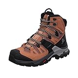 SALOMON Damen Quest 4 GTX W Trekking-& Wanderstiefel, Mehrfarbig (Sirocco Mocha Mousse Almond Cream), 38 EU