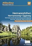 Fernwanderweg Hermannshöhen - Hermannsweg - Eggeweg: Unterwegs auf Hermannsweg und Eggeweg durch den Teutoburger Wald ins Sauerland, 1:35.000, 251 km, ... Download, LiveUpdate (Hikeline /Wanderführer)