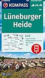 KOMPASS Wanderkarte 718 Lüneburger Heide 1:50.000: 4in1 Wanderkarte mit Aktiv Guide und Detailkarten inklusive Karte zur offline Verwendung in der KOMPASS-App. Fahrradfahren. Reiten.