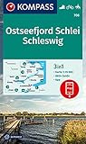 KOMPASS Wanderkarte 708 Ostseefjord Schlei, Schleswig 1:35.000: 3in1 Wanderkarte mit Aktiv Guide, inklusive Karte zur offline Verwendung in der KOMPASS-App. Fahrradfahren. Reiten.