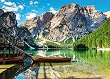 Ravensburger Puzzle 1000 Teile - Pragser Wildsee, Dolomiten, Südtirol - Puzzle für Erwachsene und Kinder ab 14 Jahren, Puzzle mit Landschafts-Motiv, [Exklusiv bei Amazon]