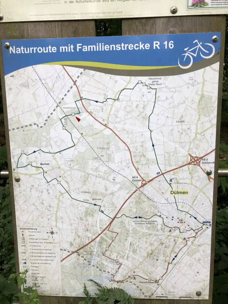 Die Familienstrecke R16 in Dülmen