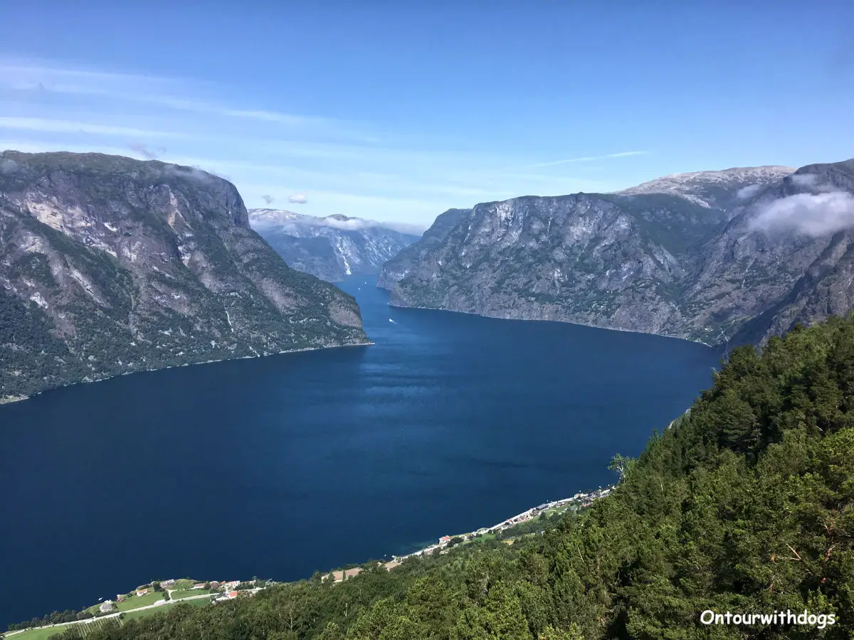 Norwegen Fjord: Aurlandsfjord