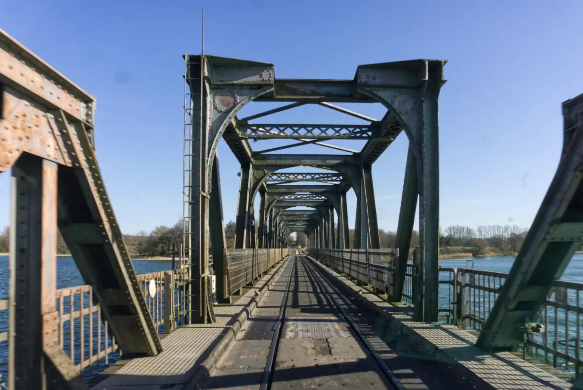 Kappeln Sehenswürdigkeiten - Lindaunisbrücke über die Schlei