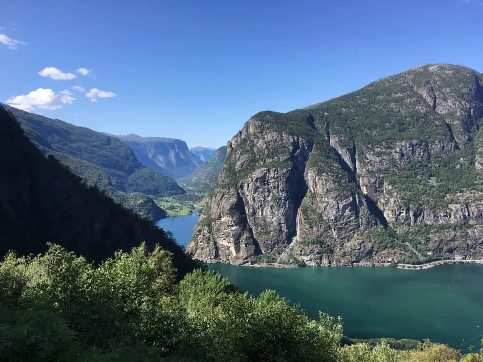 Norwegen Fjorde - Aurlandfjord