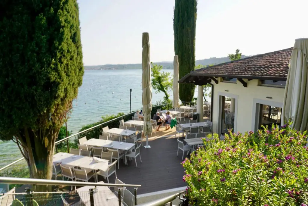 Restaurant auf dem hundefreundlichen Campingplatz Fornella