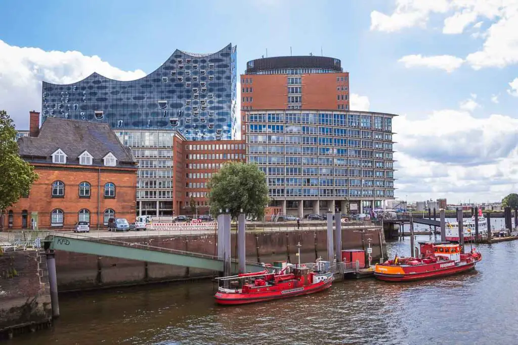 Elbphilharmonie in der schönen Stadt Hamburg