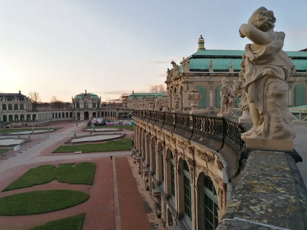 Die schöne Stadt Dresden ind Deutschland
