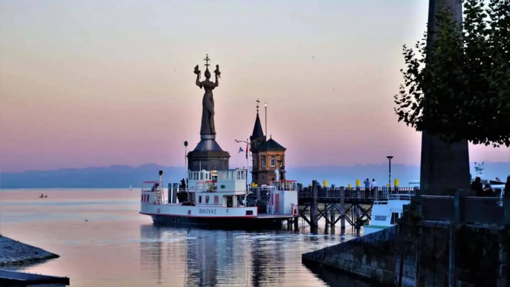 Imperia Statue am Hafen von Konstanz