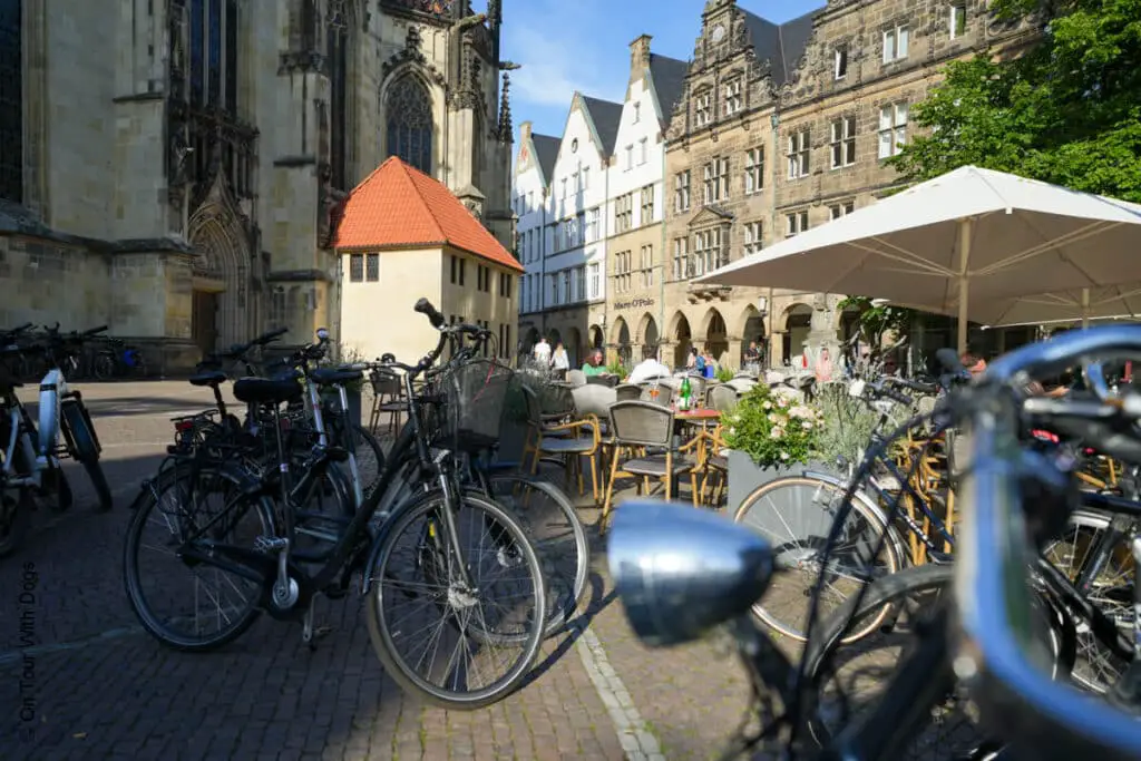 Münster ist Fahrrad- und Studentenstadt