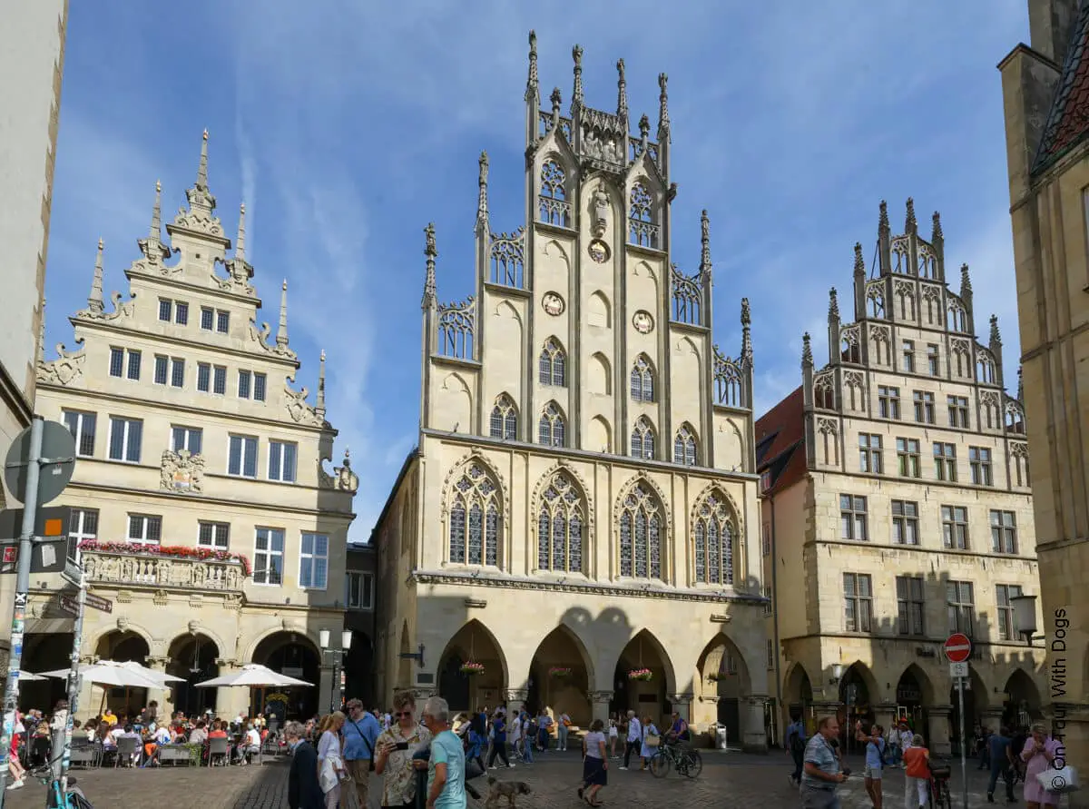 Sehenswürdigkeiten Münster Historisches Rathaus mit Friedenssaal