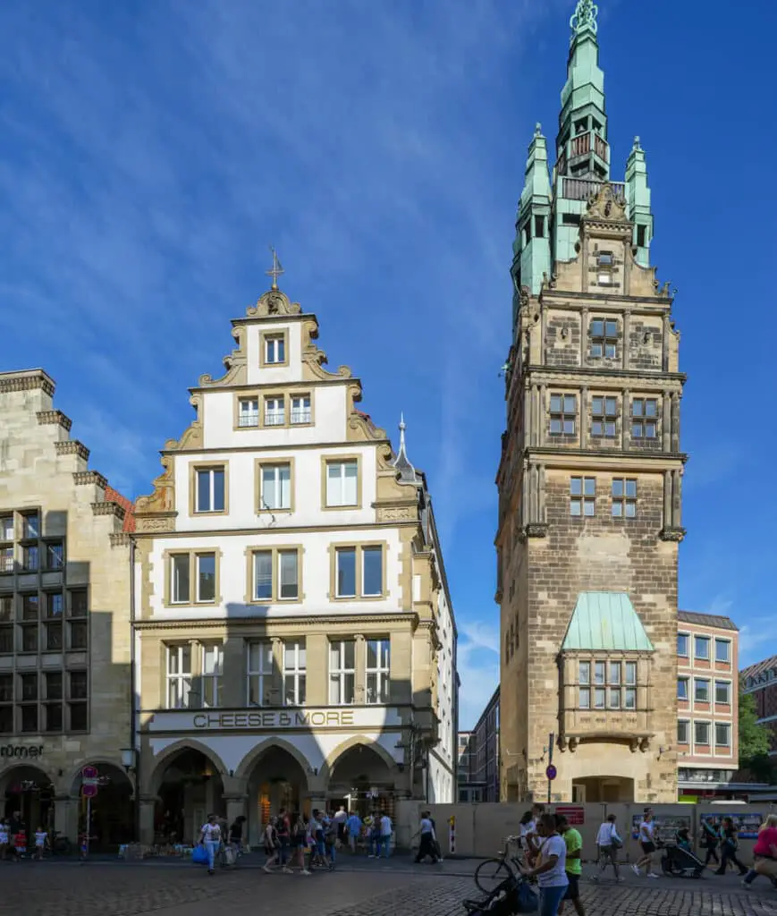Münster Sehenswürdigkeiten Stadthausturm