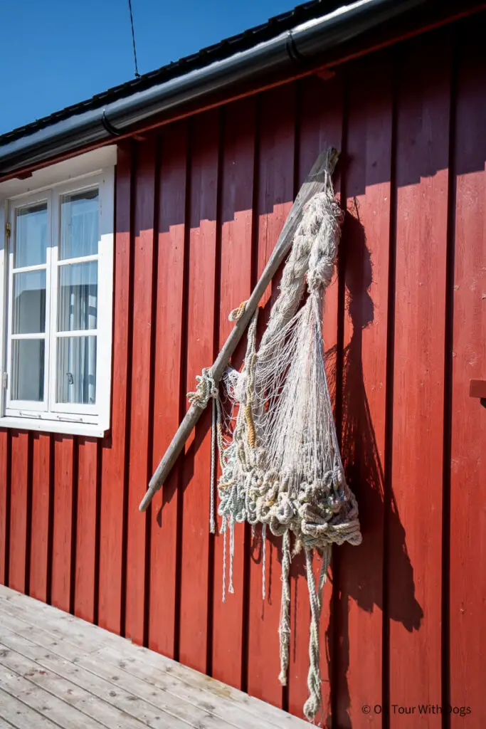 Fischernetz in Å i Lofoten