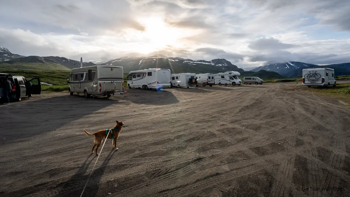 Übernachtungsplatz in Jotumheimen auf der Norwegen Rundreise 2 Wochen