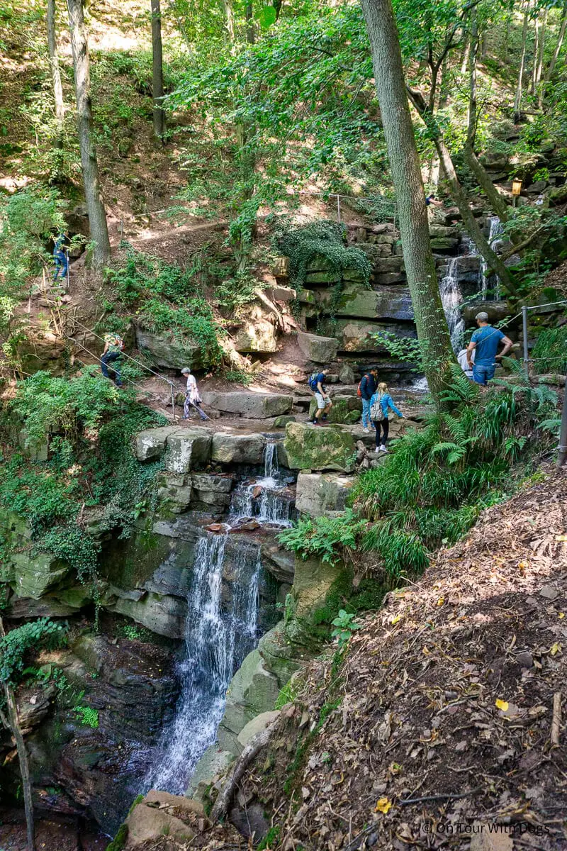 Höchster Wasserfall im Odenwald