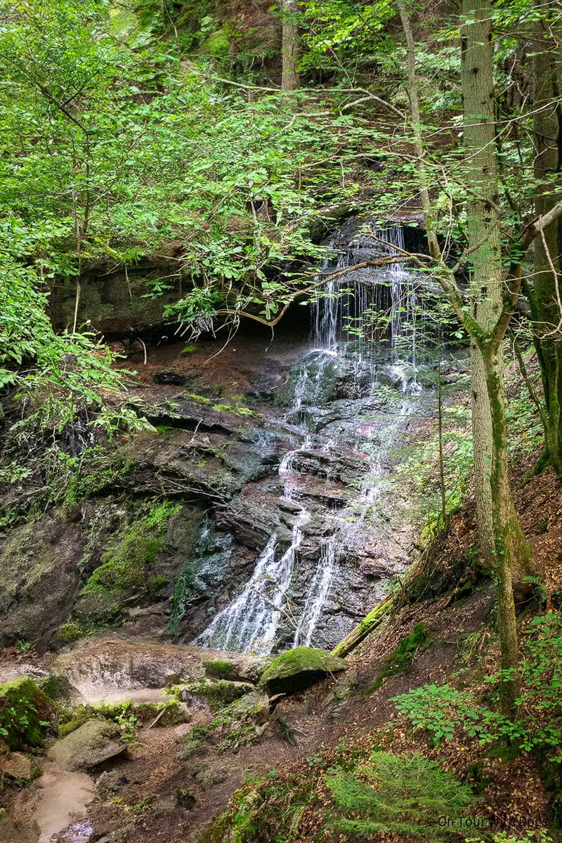 Hörschbachwasserfälle Hinterer Wasserfall
