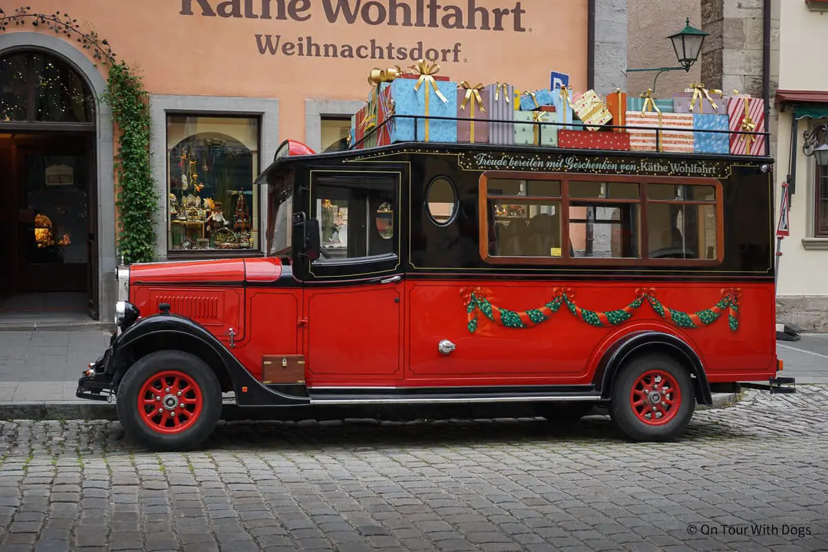 Rothenburg ob der Tauber Sehenswürdigkeiten: Käthe Wohlfahrt Weihnachtsdorf