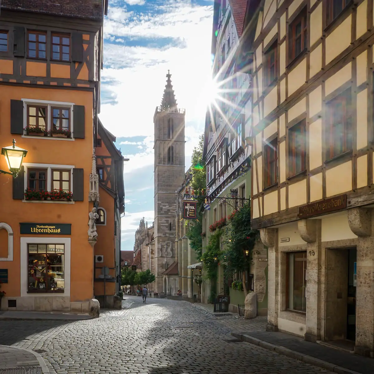 Rothenburg ob der Tauber Sehenswürdigkeiten: Türme